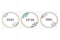 NIIMBOT Etykiety Naklejki do D101 25*30mm 200szt