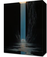 Obraz 30x40cm Wodospad Światła