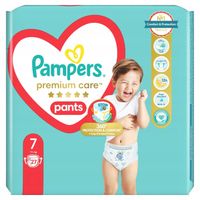 Pampers Premium Care Pants Pieluchomajtki, rozmiar 7, 27 szt, 17kg+