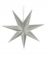 GWIAZDA ŚWIETLNA WISZĄCA BETLEJEMSKA BOŻE NARODZENIE LAMPA AŻUROWA 75 CM w4