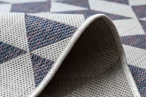 RUG/LU/VINEA/GEOMETRIC/CREAM+BLUE/80x150 na Arena.pl