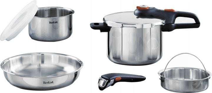 TEFAL Ingenio Emotion zestaw 6 elementów- Szybkowar 6l zdjęcie 3