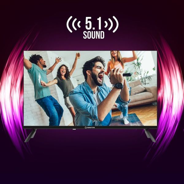 Smart TV Telewizor 32 cale Android HD LED dekoder DVBT2 WIFI LAN USB Manta zdjęcie 16