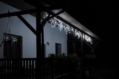 SOPLE 300 LED PROFESJONALNE GRUBE LAMPKI choinkowe KURTYNA + FLASH mikołaj na Arena.pl