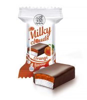 Flying Cow Mleczna chmurka z galaretką o smaku pomarańczowym 1 kg