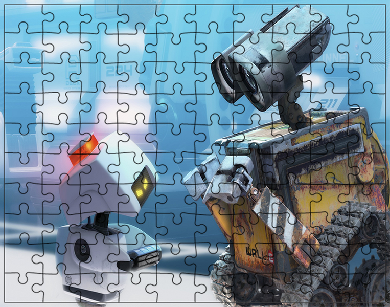 Puzzle Wall-e zdjęcie 1