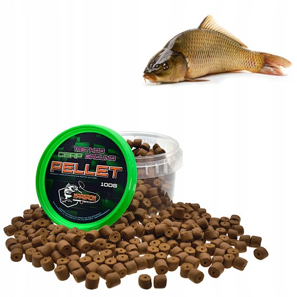 PELLET HACZYKOWY MARGROM 8mm 100g Ryba zdjęcie 1
