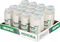 BISPOL wkład olejowy do zniczy 14 cm WO7 zgrzewka 16 sztuk