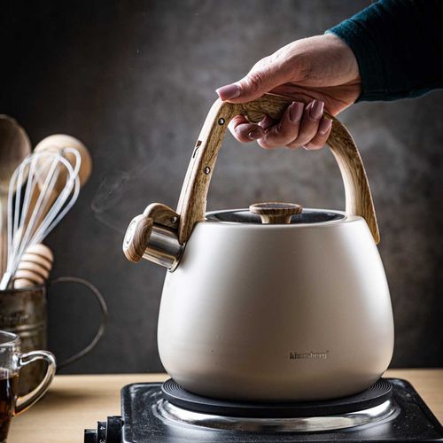 czajnik stalowy z gwizdkiem 2,5l klausberg kb-7775 na Arena.pl