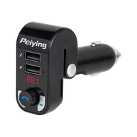 Transmiter FM Peiying Bluetooth 2xUSB SD ŁADOWANIE