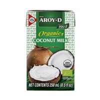 Mleko kokosowe organiczne bio napój coconut organic gluten free Aroy-d tajlandia 250ml
