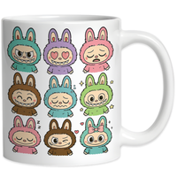 Kubek Ceramiczny BUBU Laleczki Zestaw Urocza Prezent Maskotka 330ml