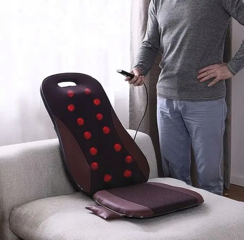 Mata masująca do masażu masażer Shiatsu grzanie do domu i samochodu Gateway na Arena.pl