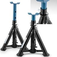 19921 Regulowane kobyłki warsztatowe podpory samochodowe 2x2000kg składane