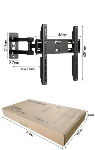 Uchwyt do telewizora 26–55 cali, uniwersalny regulowany wspornik ścienny TV na Arena.pl