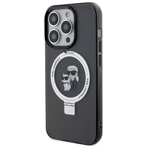 Etui Karl Lagerfeld do iPhone 15 Pro, Czarny, MagSafe na Arena.pl