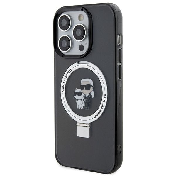Etui Karl Lagerfeld do iPhone 15 Pro, Czarny, MagSafe zdjęcie 2