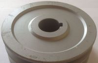 koło pasowe, przekładnia 2 hb 200mm fi 38mm, na pasek 2*17mm - s2 fi38hb200