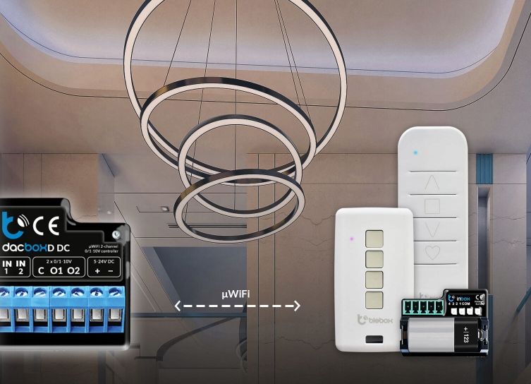 BleBox dacBoxD DC Dwukanałowy Ściemniacz, Regulator Mocy zdjęcie 7