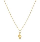 celebrytka z kluczem wiolinowym (c14630au)