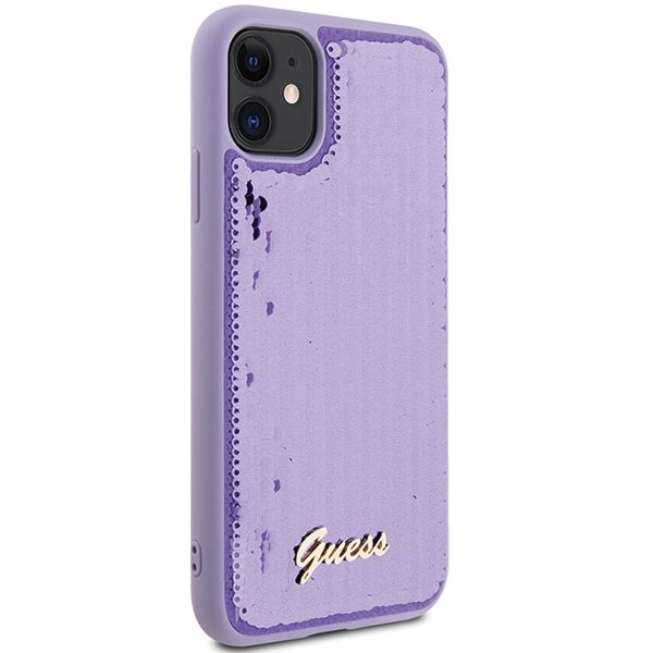 Etui Guess do iPhone 11, iPhone XR, Fioletowy zdjęcie 4
