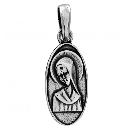 SREBRNY MEDALIK Z MATKĄ BOSKĄ PRÓBA SREBRA 925 GRAWER GRATIS! zdjęcie 1