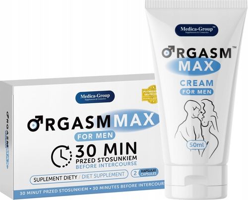 ORGASM MAX FOR MEN - SZYBKA, MOCNA I DŁUGA EREKCJA na Arena.pl