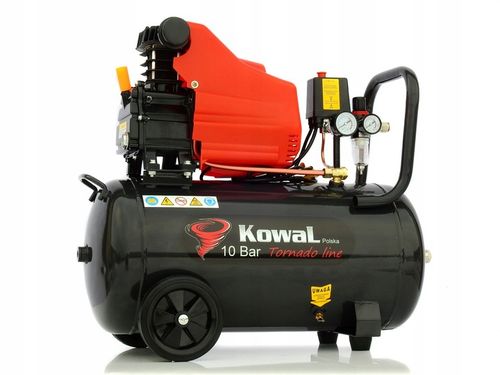 PROFESJONALNY 12Bar KOMPRESOR 50L olejowy tłokowy sprężarka pompa powietrza na Arena.pl