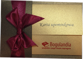 Karta upominkowa o wartości 100 zł. - Bogulandia - wszystko czego dusza zapragnie