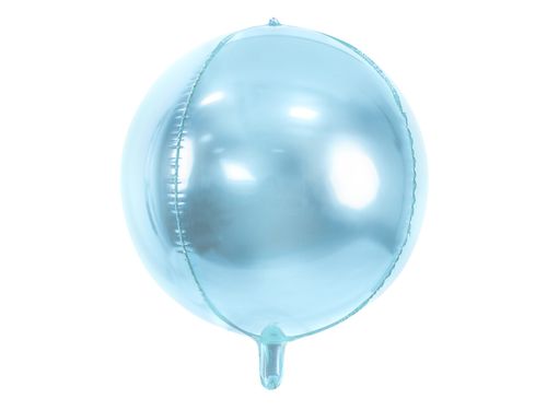 Balon foliowy Kula, 40cm, błękitny na Arena.pl