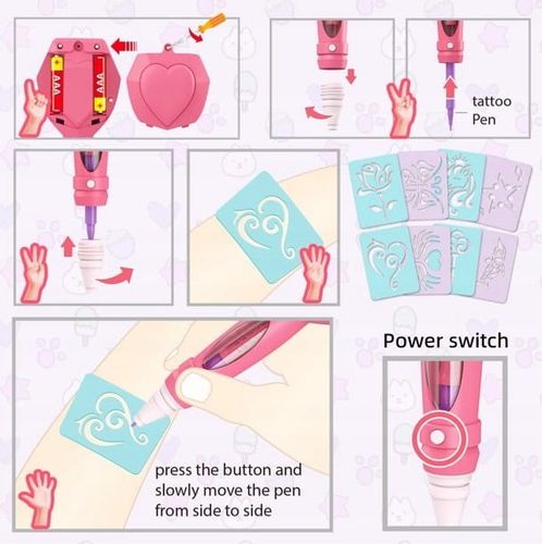 ZESTAW MASZYNKA DO ROBIENIA TATUAŻY STUDIO TATUAŻU na Arena.pl