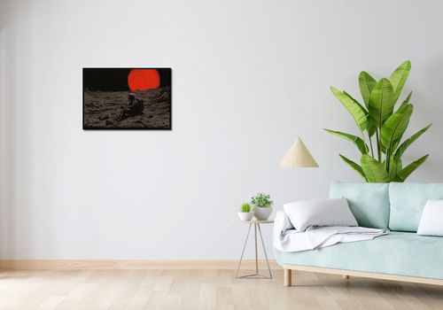Plakat 66,5x46,5cm Samotność w Kosmosie na Arena.pl