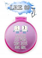 LUSTERKO na WALENTYNKI prezent dla dziewczyny różne wzory kolorowy nadruk