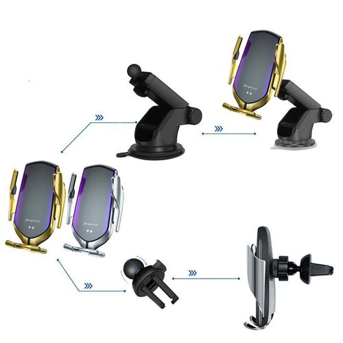 TECH-PROTECT R2 CAR MOUNT WIRELESS CHARGER SILVER na Arena.pl