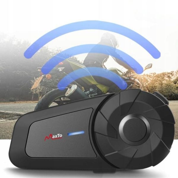 INTERKOM MOTOCYKLOWY BLUETOOTH MAXTO MX1 | BLUETOOTH|POLSKI LEKTOR zdjęcie 3