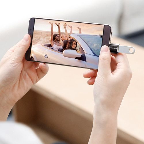 Adapter Baseus Usb Do Usb Type-C 2,4A (Czarny) na Arena.pl