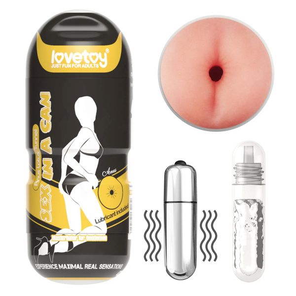 Sex In A Can Anus Stamina Tunnel - Vibrating zdjęcie 1