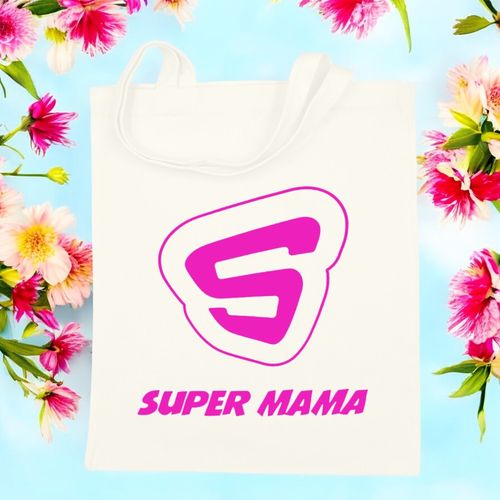 TORBA BAWEŁNIANA PREMIUM NA ZAKUPY Z NADRUKIEM PREZENT DLA MAMY WZORY na Arena.pl