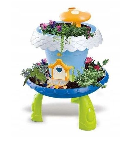 MAGICZNY DOMEK OGRÓD WRÓŻKI Uprawa Roślin KWIATY KONEWKA NASIONA STOLIK ++ na Arena.pl