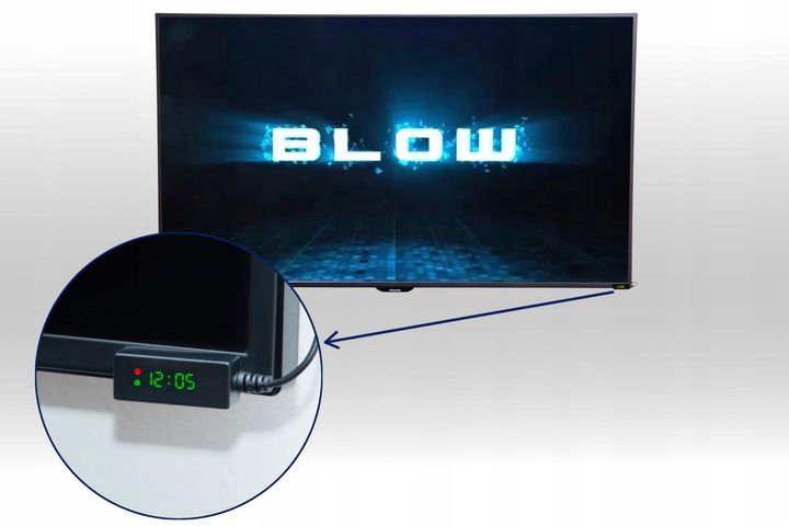DEKODER TUNER TV DVB-T2 HEVC H.265 FULL HD MINI STICK PILOT ZESTAW zdjęcie 10