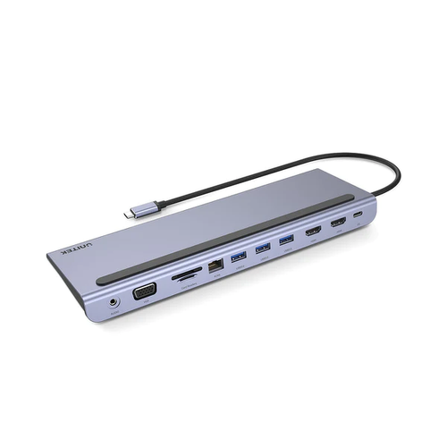 Unitek Hub USB 11 w 1, USB-C, RJ45, MST, 100W PD na Arena.pl