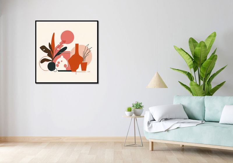 Plakat 90x90cm Ciepłe Gesty zdjęcie 4