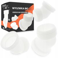 Wylewka Zbiornika MAUZER 1000L S100x8 Adapter Kran Beczki Mauser