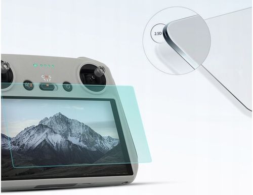 SZKŁO HARTOWANE 9H OCHRONNE DO DJI RC MINI 3 PRO / RC 2 MINI 4 PRO - 2 SZT. na Arena.pl