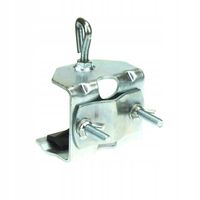 Uchwyt do parasola balkonowego fi 35 mm, ocynk, montaż na poręczy