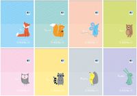 NOTES KRATKA A7 50 B&B PASTEL INTERDRUK 5902277260376