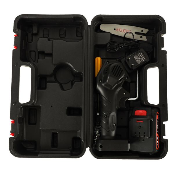 Mini piła łańcuchowa pilarka USB w walizce zdjęcie 8