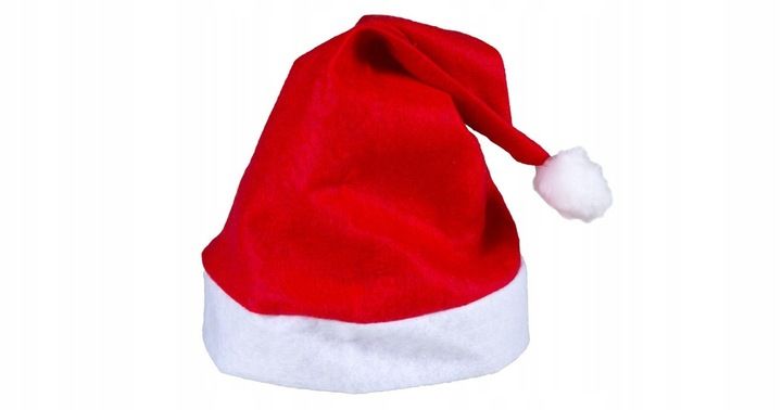 CZAPKA MIKOŁAJA 100 SZTUK zdjęcie 2