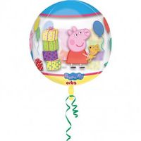balon foliowy świnka peppa kula urodziny zabawa