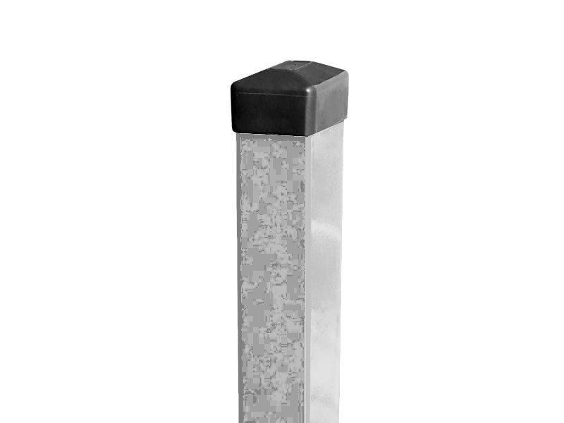 Słupki do paneli - 60x40 mm / 2 mm / 2,60 m - ocynk zdjęcie 1